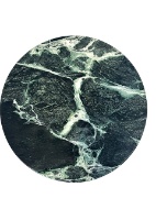 Picture of Prada Green Marble Side Table