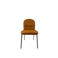 Picture of Leather Dining Chair - Orange 