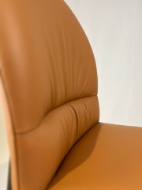 Picture of Leather Dining Chair - Orange 