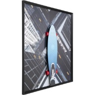 Image sur Framed Picture Skyline Skater 149x149cm